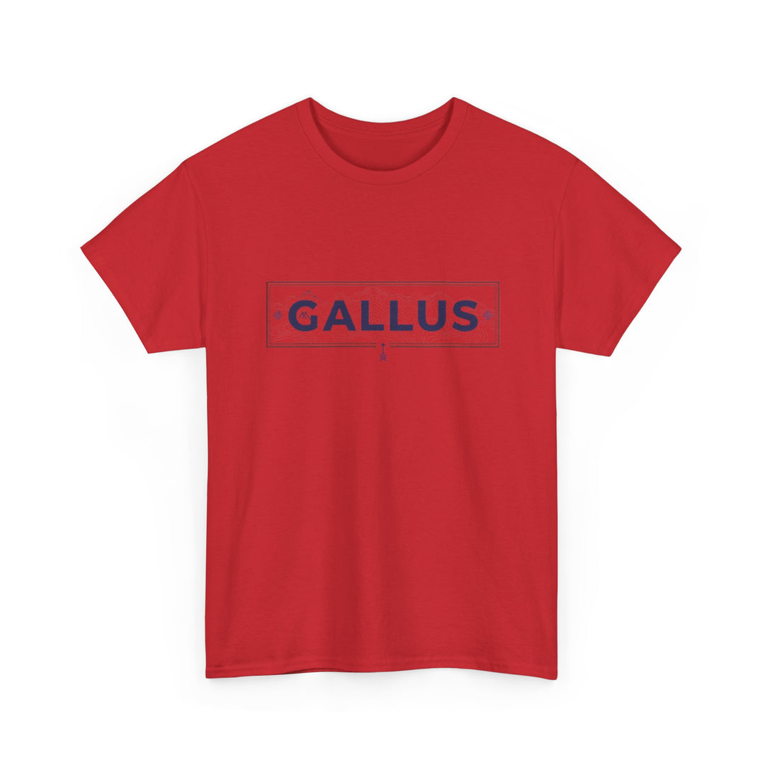 Mountain Graphic Tee — Gallus Logo Adventure T‑Shirt