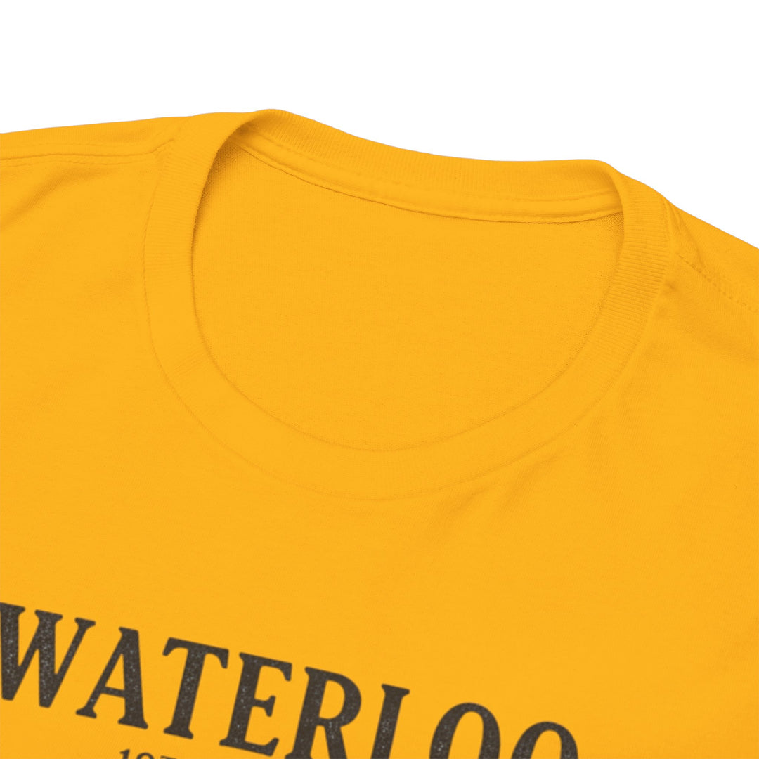 Waterloo 18th June 1815 T-Shirt — Historical Battle Commemorative Tee