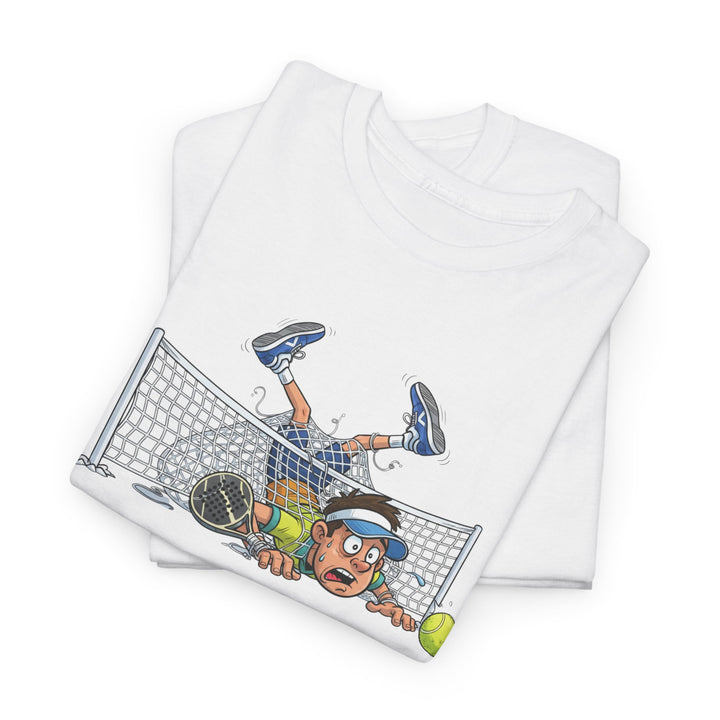 Padel Cartoon Goalie T-Shirt | Fun Padel Tee