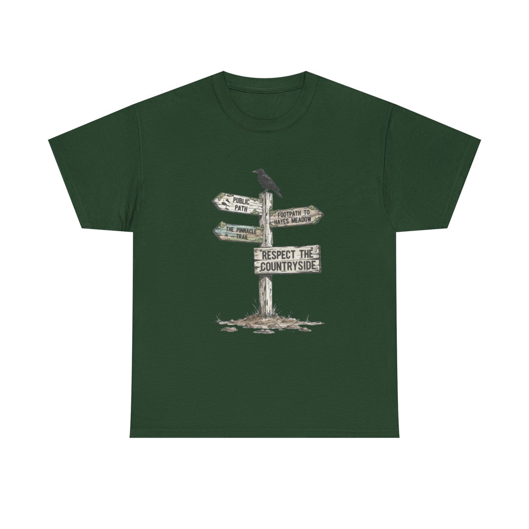 Respect the Countryside T-Shirt — Rural Heritage Graphic
