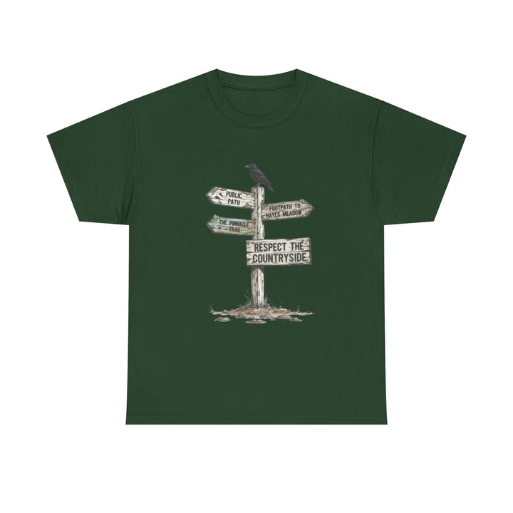 Respect the Countryside T-Shirt — Rural Heritage Graphic