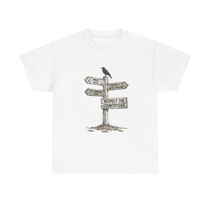 Respect the Countryside T-Shirt — Rural Heritage Graphic