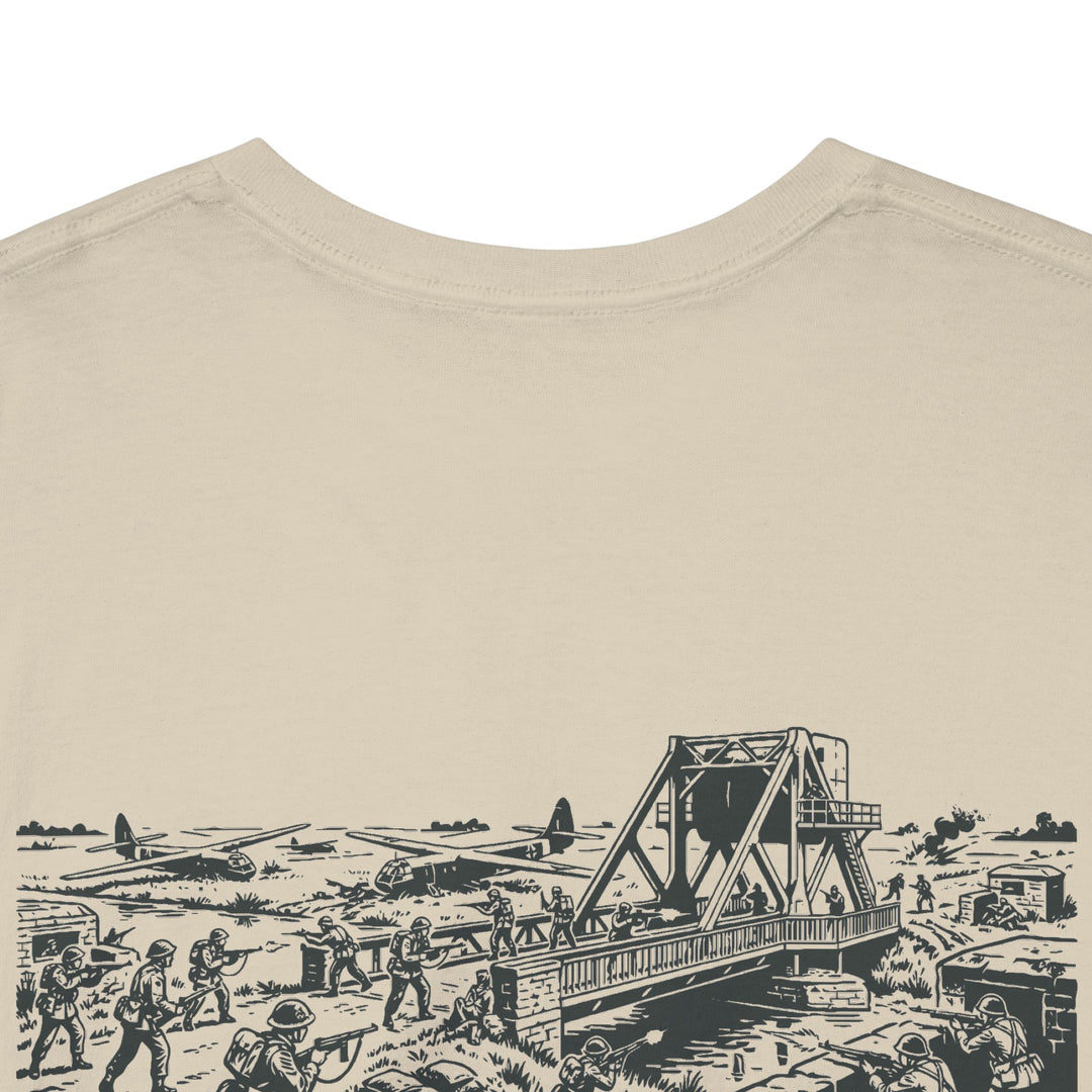 Pegasus Bridge 1944 T-Shirt — D-Day Airborne Heritage — alternate product image 7
