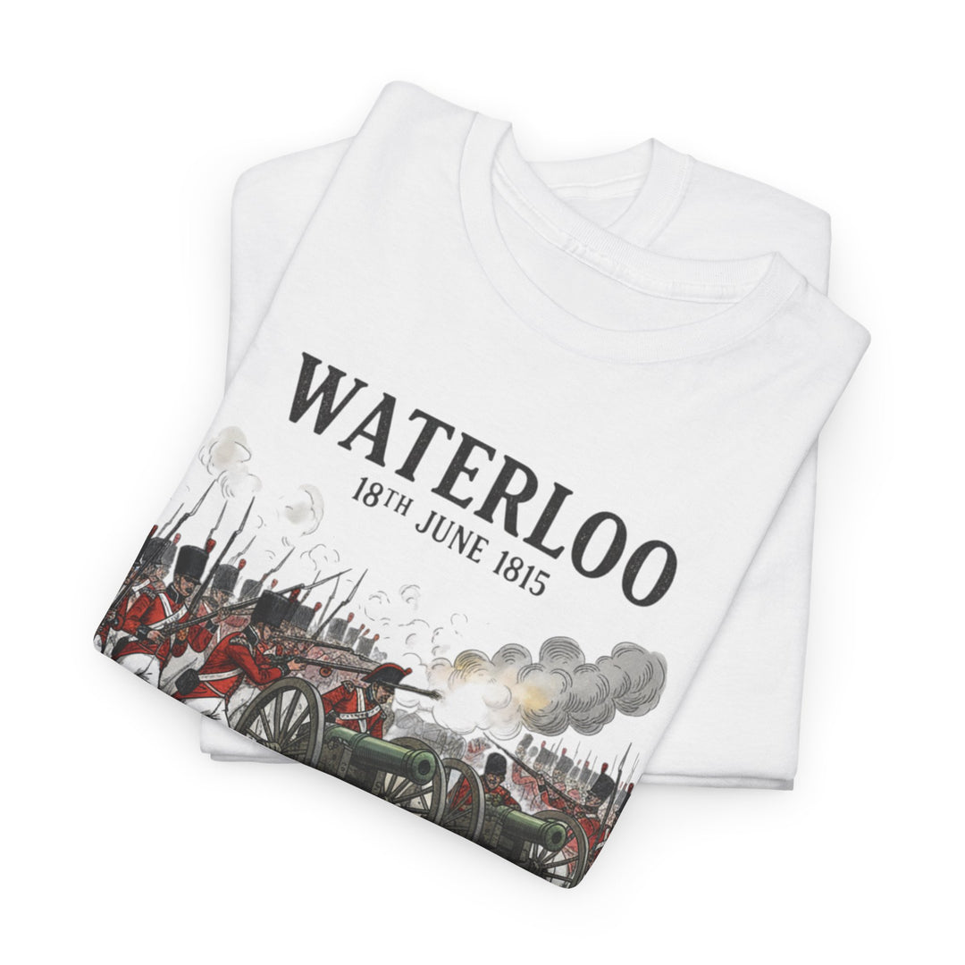 Waterloo 18th June 1815 T-Shirt — Historical Battle Commemorative Tee
