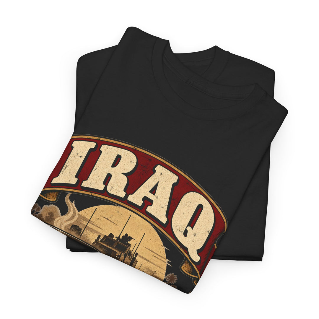 Iraq T-Shirt — “Dust. Brew. More Dust.” TELIC Military Humour Tee