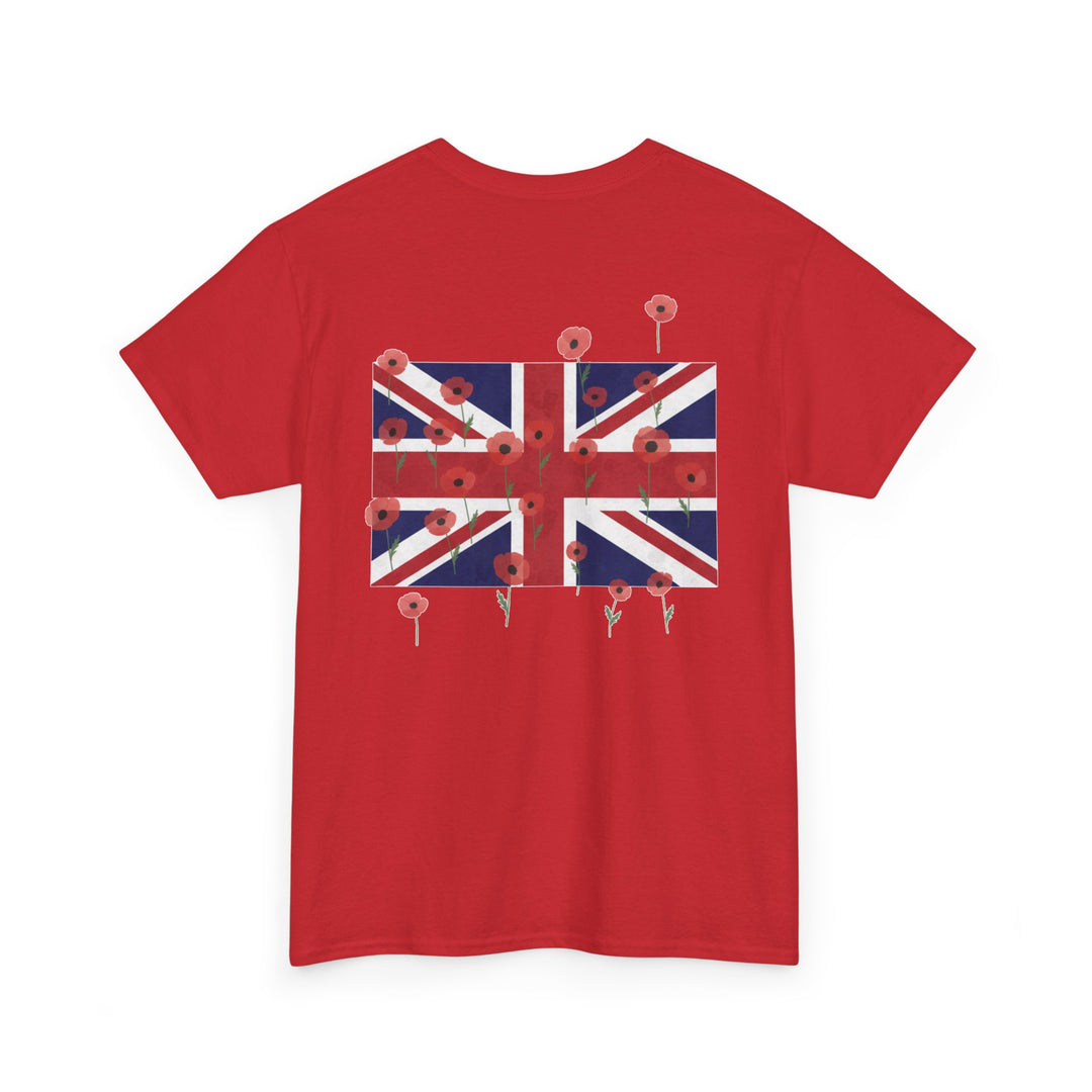 The Sovereign Remembrance T-Shirt — British Military Heritage Graphic