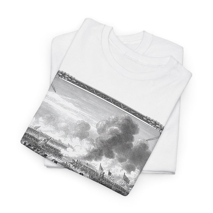 Battle of Waterloo Graphic Tee — Vintage Historical Print T-Shirt