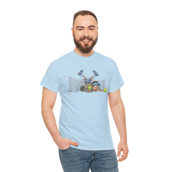 Padel Cartoon Goalie T-Shirt | Fun Padel Tee