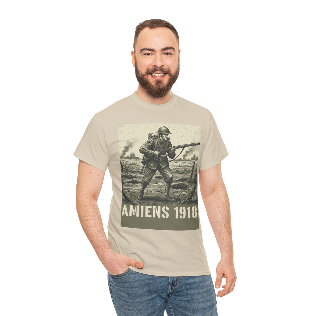 Amiens 1918 T-Shirt — World War I Vintage Soldier Graphic Tee