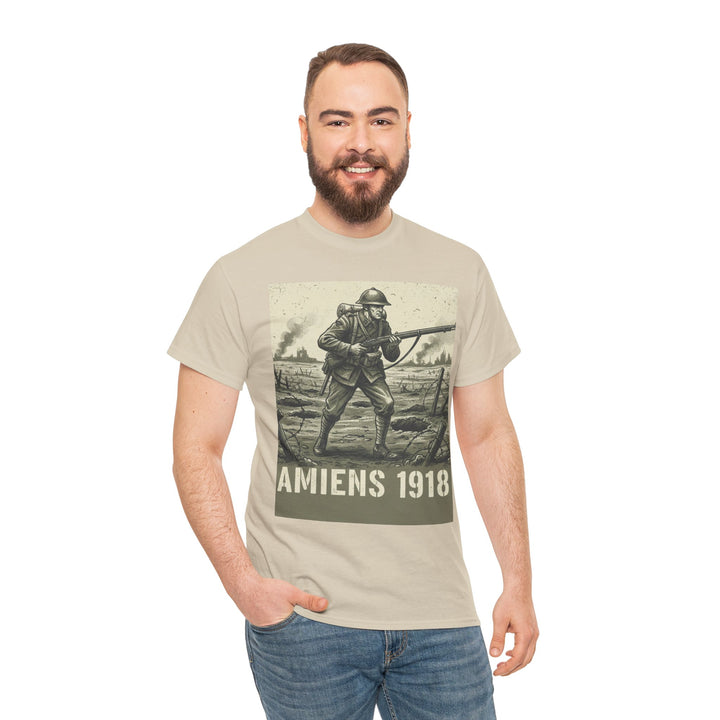 Amiens 1918 T-Shirt — World War I Vintage Soldier Graphic Tee