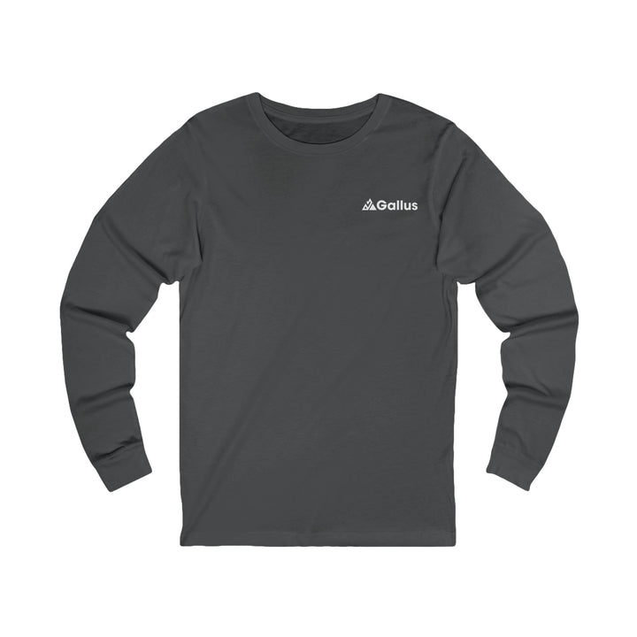 Mountain Sunrise Long Sleeve Tee — Gallus Outdoor Graphic Shirt
