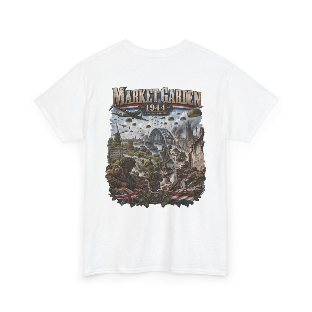 Market Garden 1944 T-Shirt — WWII Airborne Battle Illustration