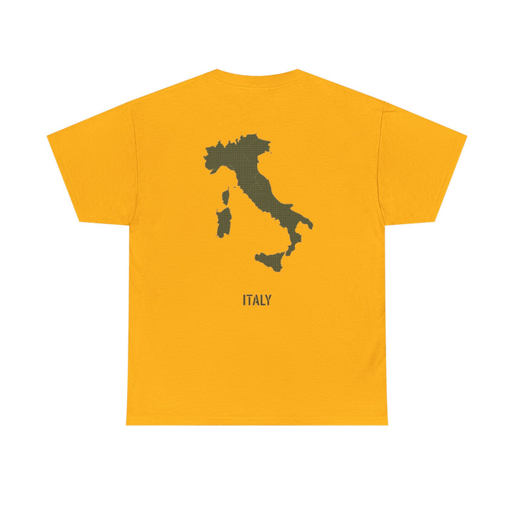 Italy Map T‑Shirt — Minimalist Travel Tee with &