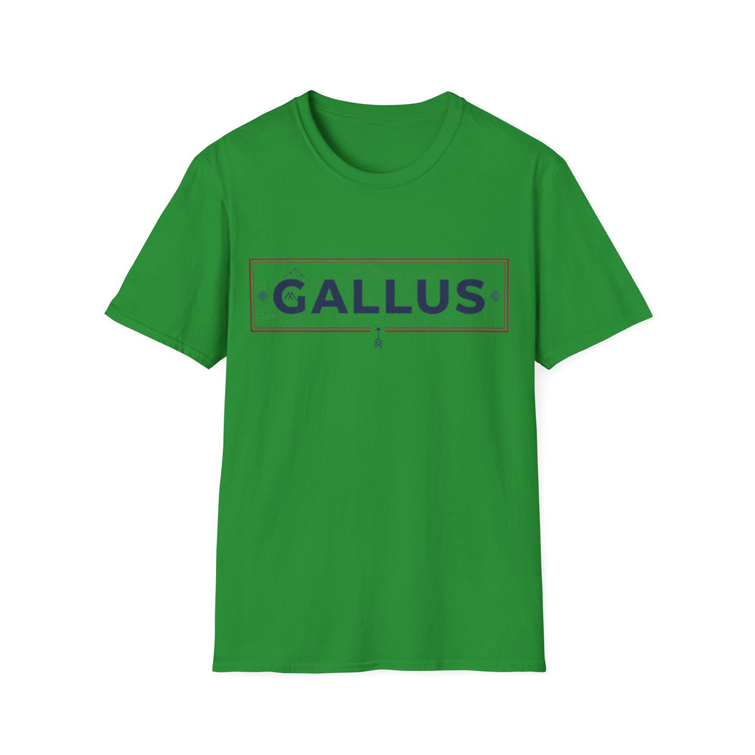 Gallus Street Sign T-Shirt — Vintage Road-Style Graphic Tee