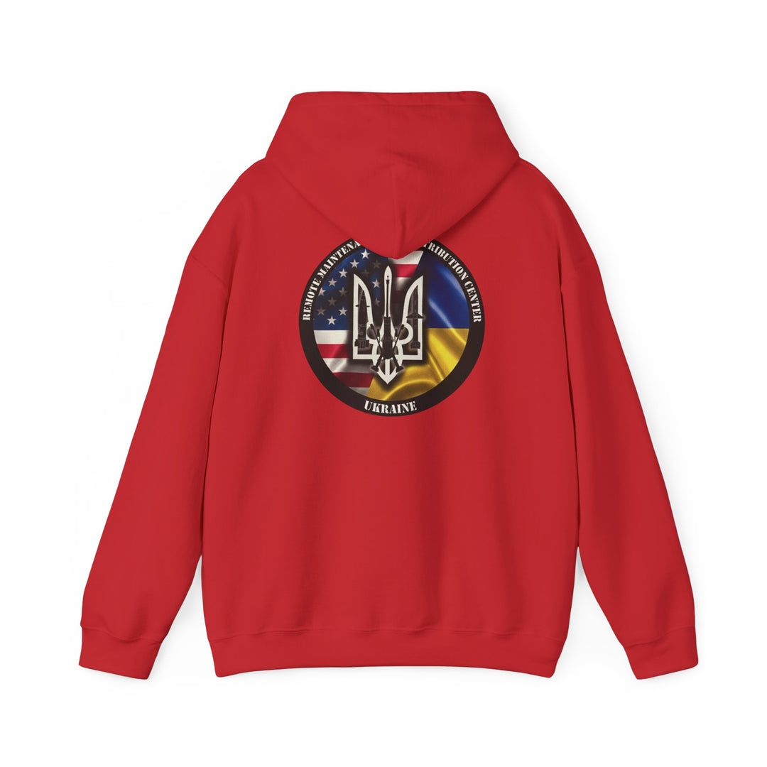 Ukraine Support Hoodie — RDCU US/UKRAINE Design