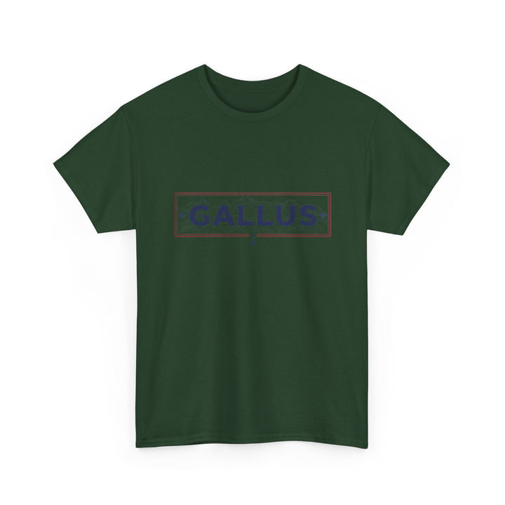France Map Tee with "GALLUS" Chest Logo