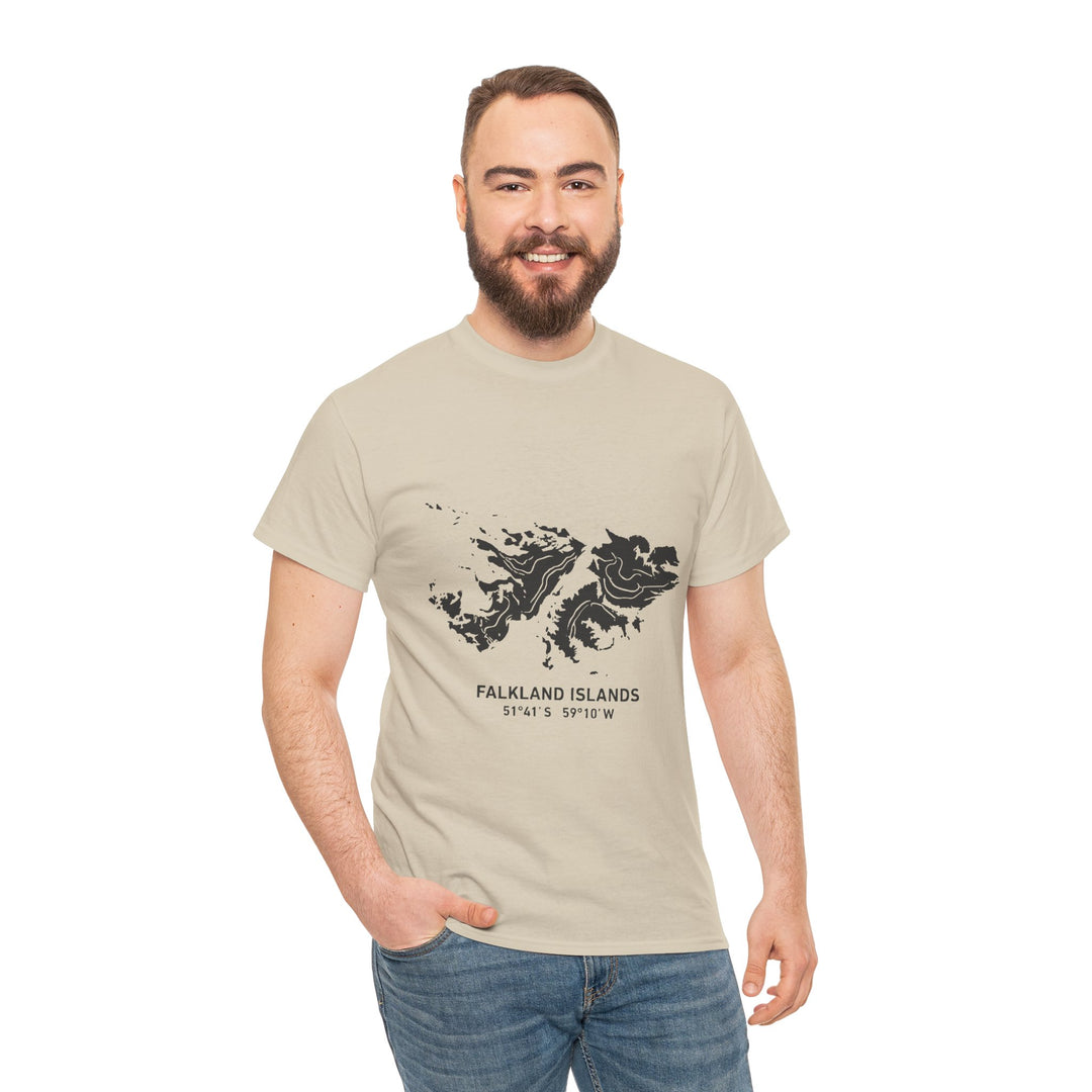 Falkland Islands 1982 Map T-Shirt — South Atlantic Military Heritage Graphic