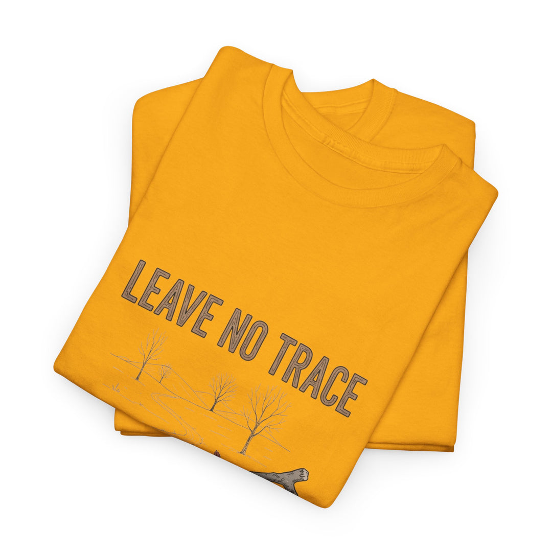 Leave No Trace Countryside Tee – a soft, breathable cotton T-shirt promoting respect for nature and responsible outdoor living.