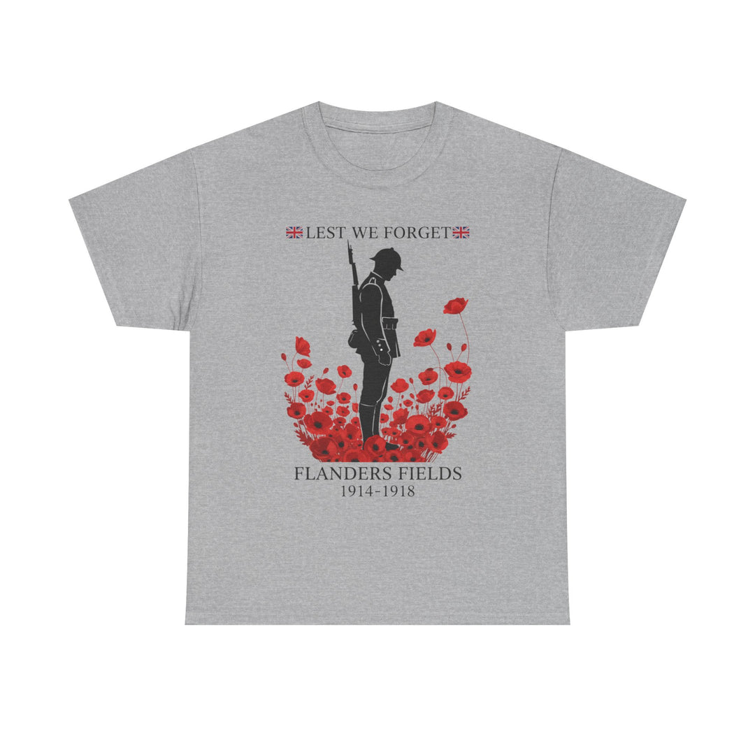 Flanders 1914–1918 T-Shirt — Great War Heritage Graphic