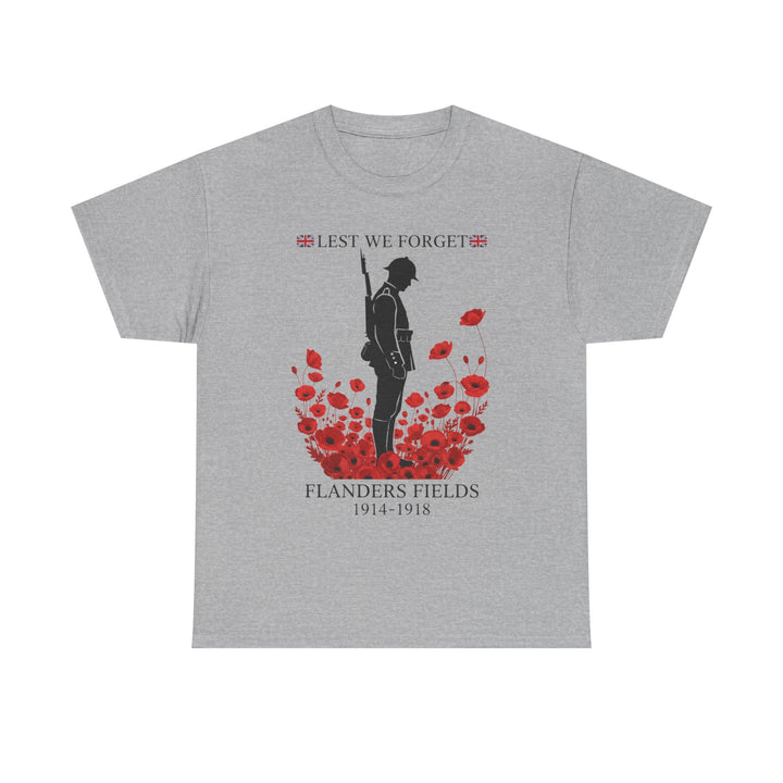Flanders 1914–1918 T-Shirt — Great War Heritage Graphic