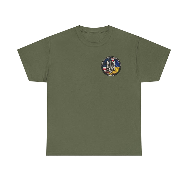 Bradley Ukraine Tank Patch T‑Shirt — Military Emblem Tee