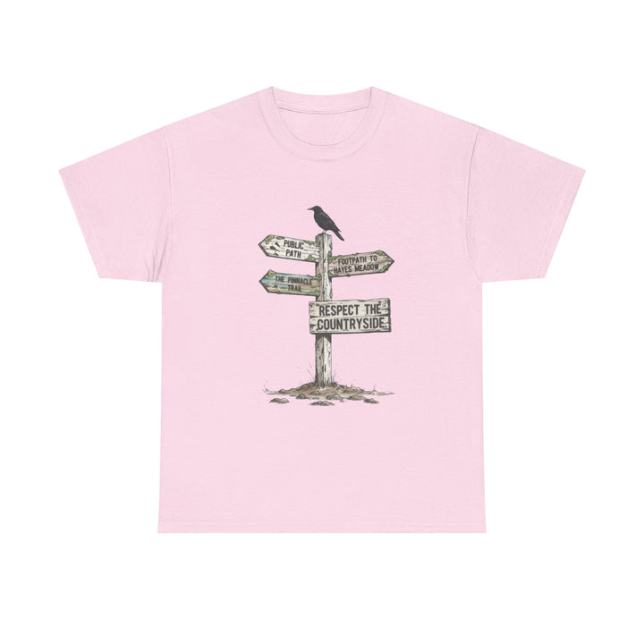 Respect the Countryside T-Shirt — Rural Heritage Graphic
