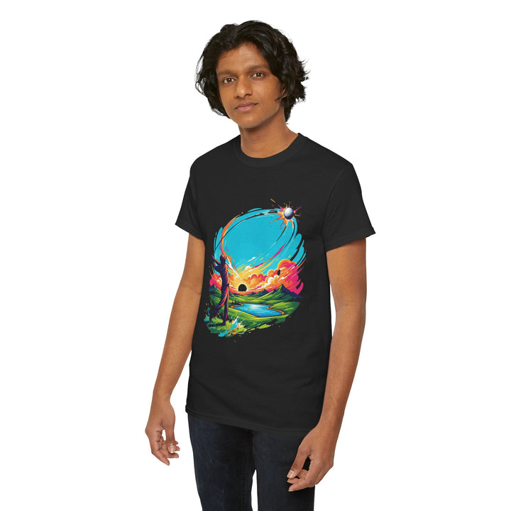 Golf Sunset T-Shirt for Golf Lovers