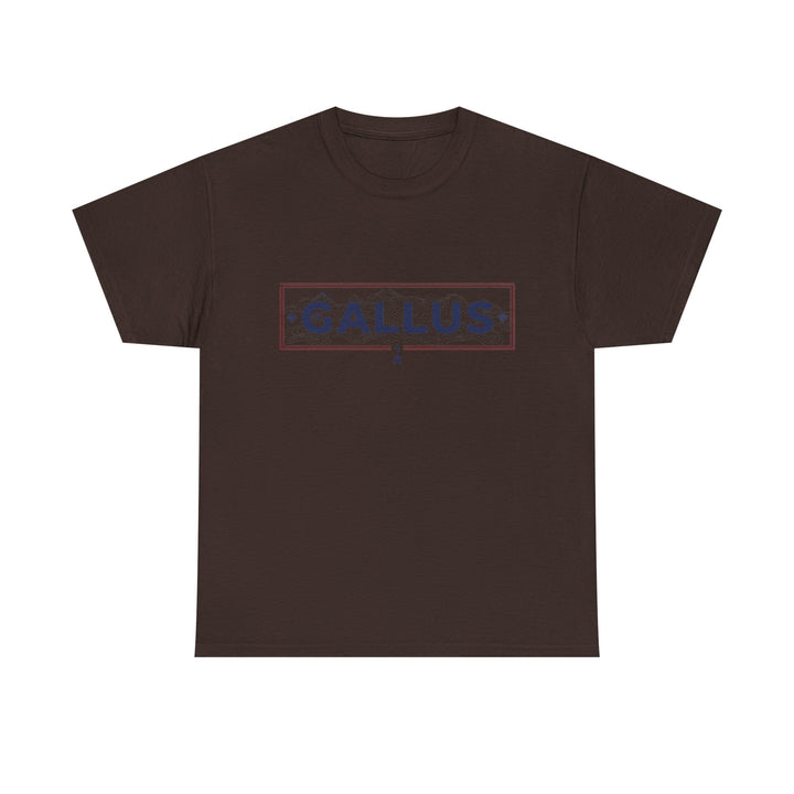 T-Shirt — Gallus Mountain Graphic Tee (Sunrise Landscape Back Print)