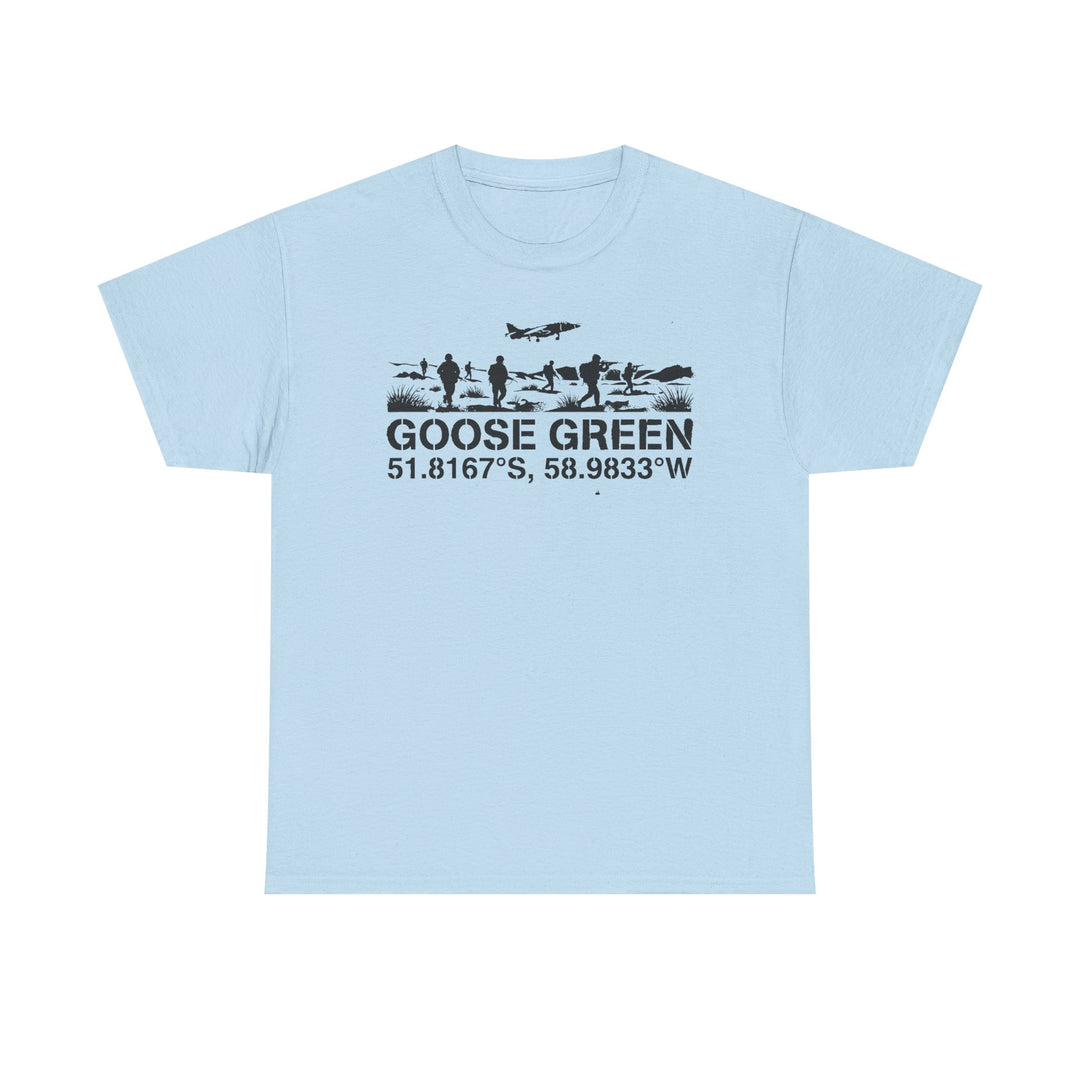 Goose Green 1982 T-Shirt — Falklands War Heritage Graphic