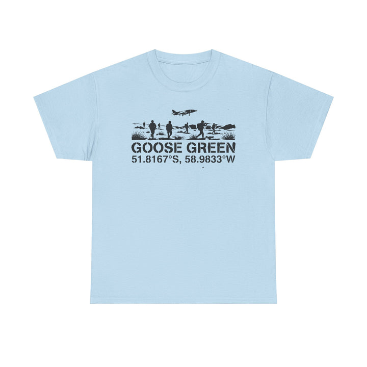 Goose Green 1982 T-Shirt — Falklands War Heritage Graphic