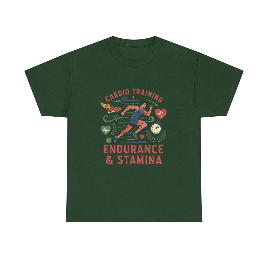 Cardio Training Tee - Fitness Running Workout Shirt