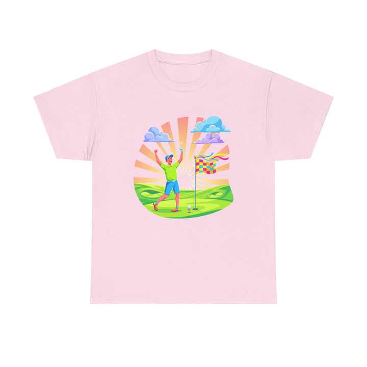 Golf Swing Silhouette Graphic Tee