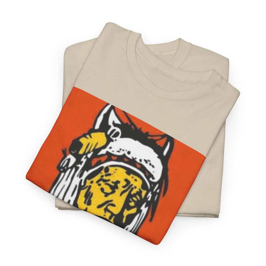 BATUS Native Chief Graphic Tee – Retro Tribal Illustration Shirt