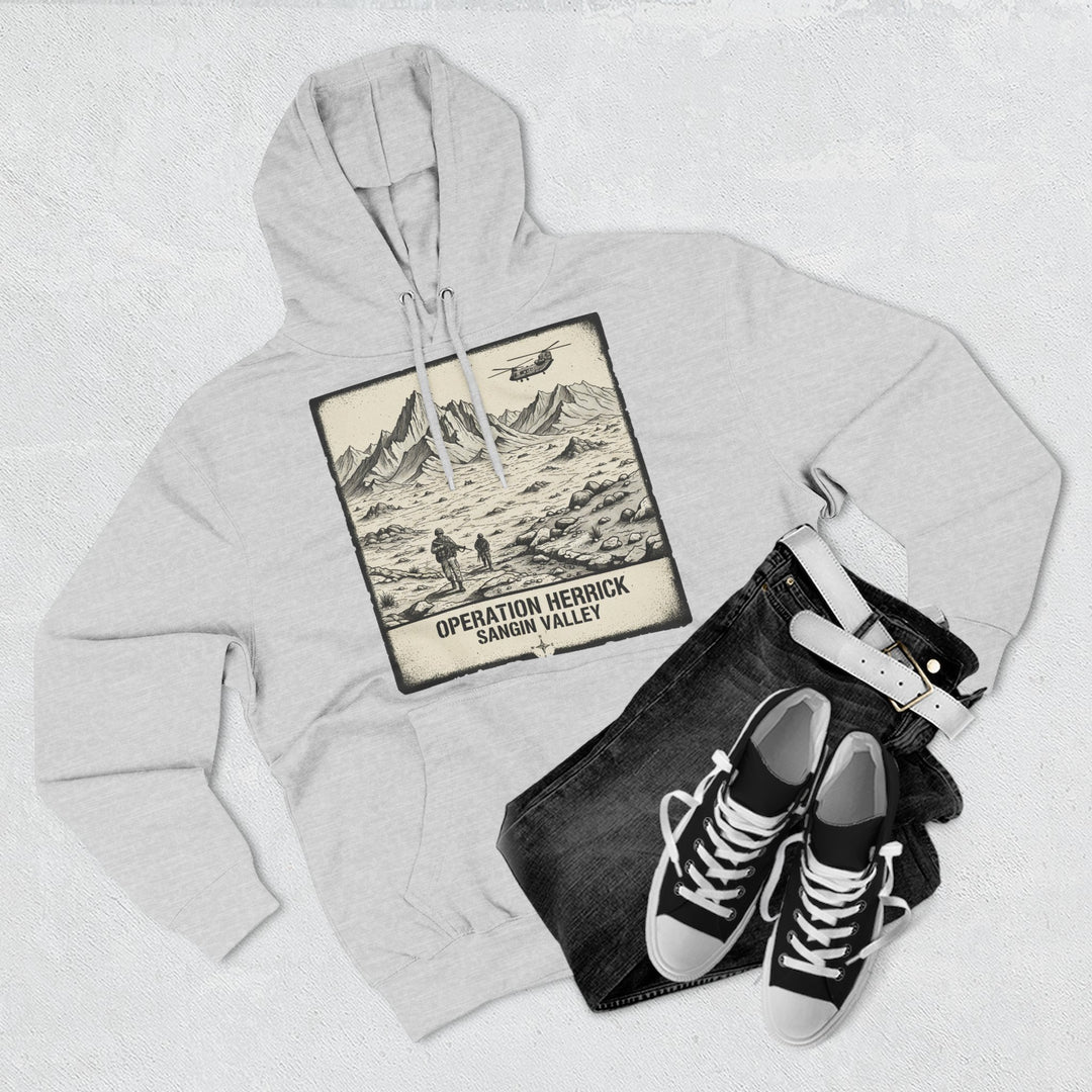 Op Herrick Sangin Valley Hoodie - Helmand Province Military Heritage