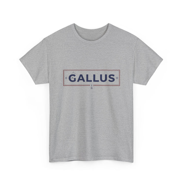 France Map Tee with "GALLUS" Chest Logo