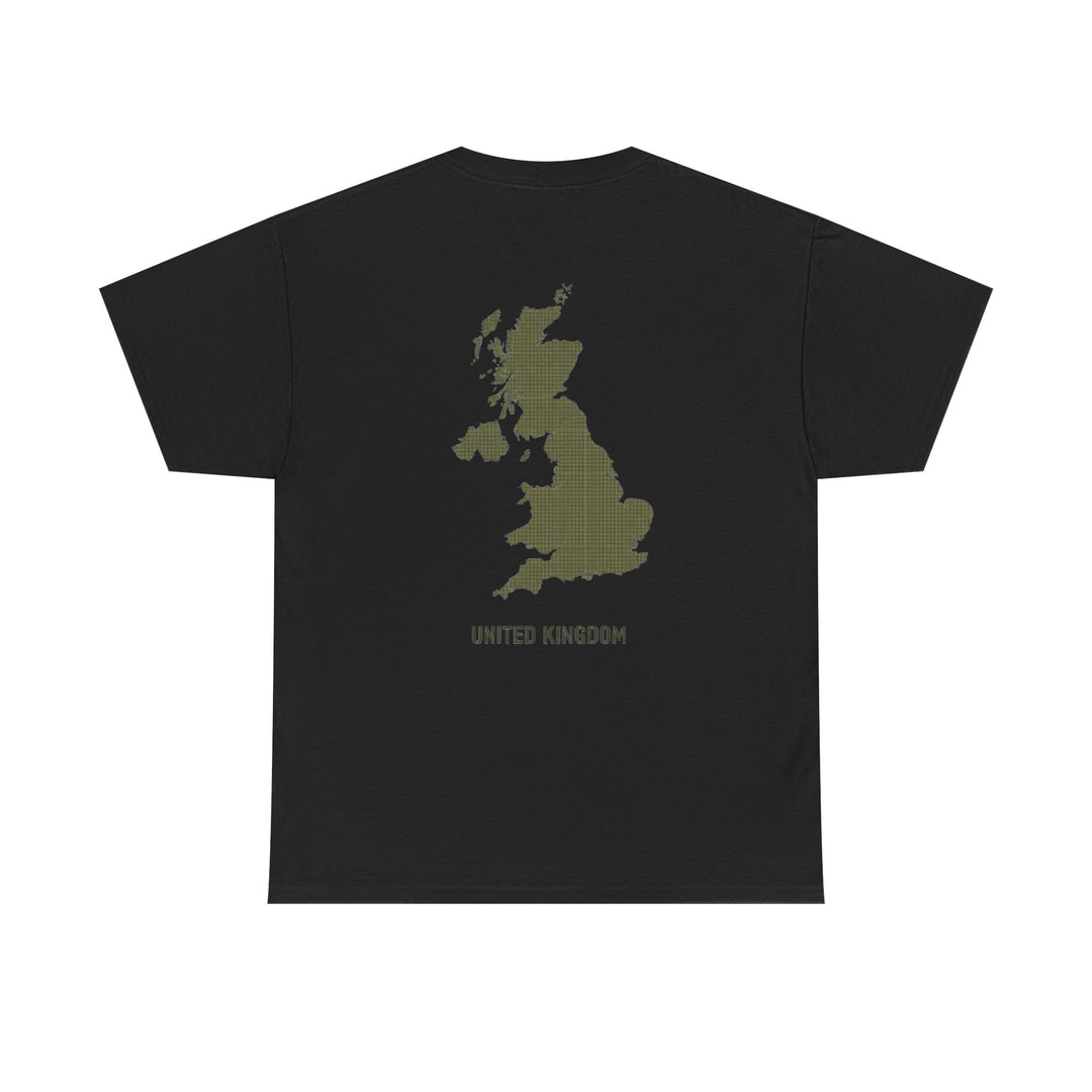 United Kingdom Map Tee — "GALLUS" Streetwear Graphic T-Shirt