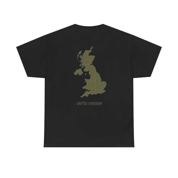 United Kingdom Map Tee — "GALLUS" Streetwear Graphic T-Shirt
