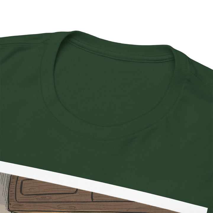 Retro Van Life Interior Graphic T-Shirt - Cozy Camper Van Aesthetic Tee