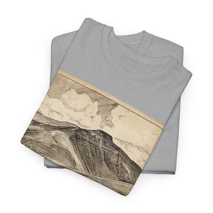 Pen y Fan Summit Coordinates T-Shirt — Vintage Mountain Peak Tee