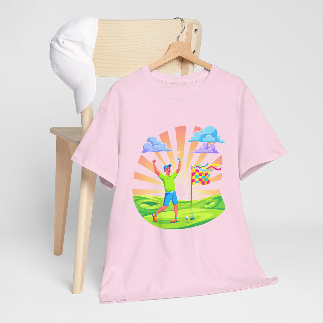 Golf Swing Silhouette Graphic Tee