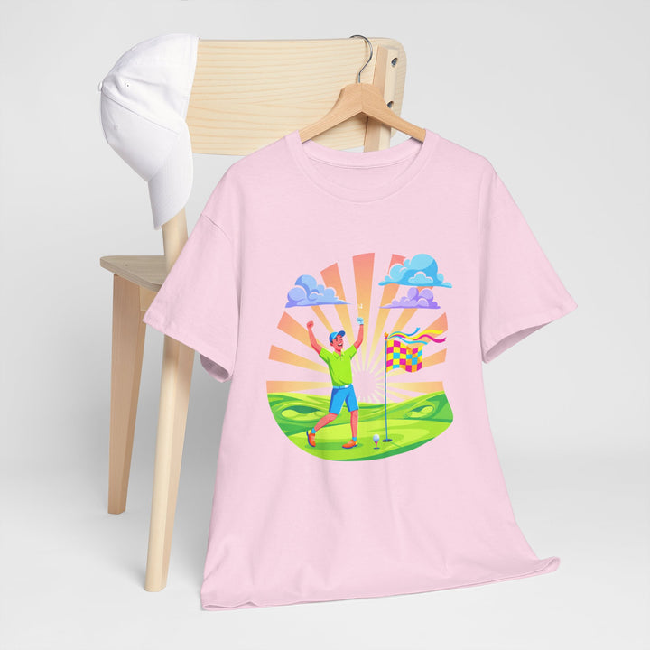 Golf Swing Silhouette Graphic Tee