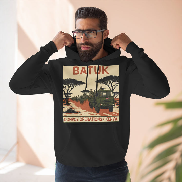 Hoodie - BATUK Kenya Convoy Vintage Safari Graphic
