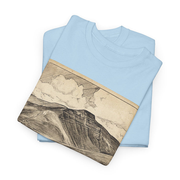 Pen y Fan Summit Coordinates T-Shirt — Vintage Mountain Peak Tee