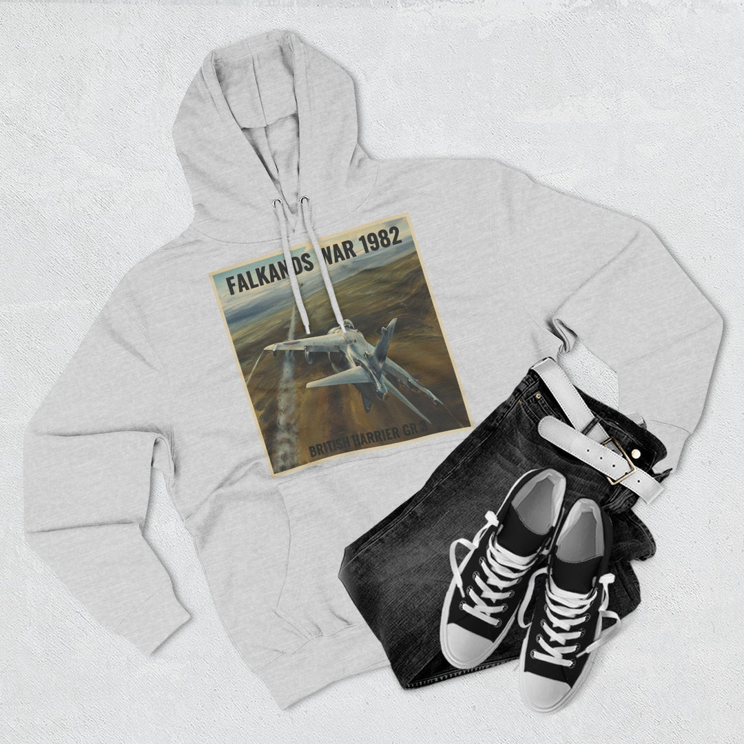 Sea Harrier 1982 Hoodie — Falklands War Naval Aviation Heritage
