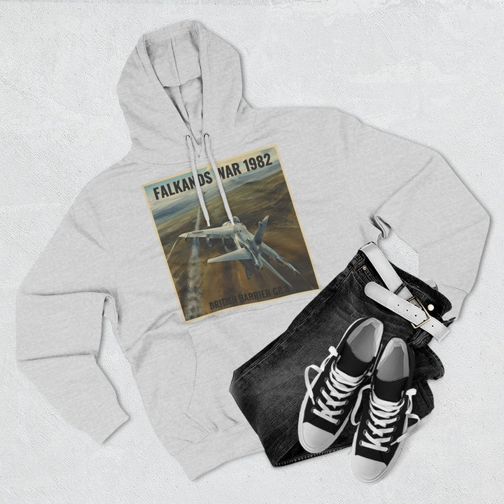 Sea Harrier 1982 Hoodie — Falklands War Naval Aviation Heritage