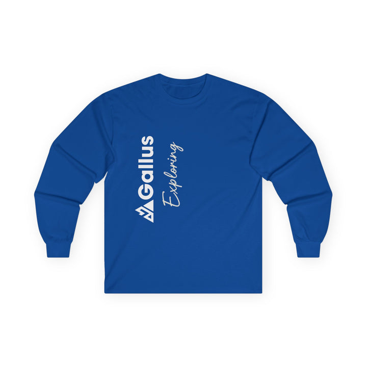 Gallus Outdoor Adventure Long Sleeve Tee — Hike, Fish, Cycle, Paddle Design
