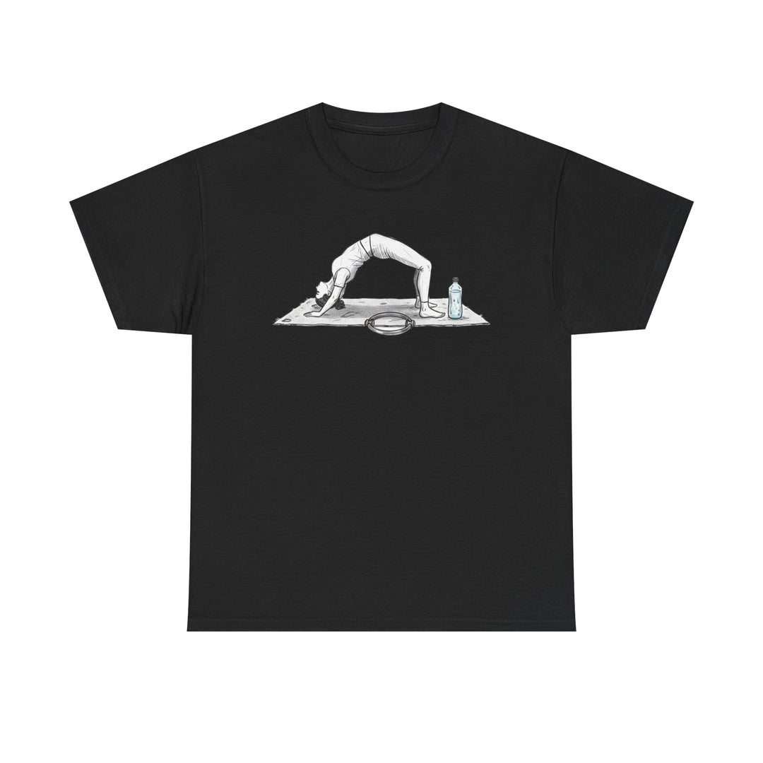 Pilates T‑Shirt – soft, breathable cotton designed for Pilates workouts. Comfortable, flexible, and perfect for reformer classes or everyday activewear.