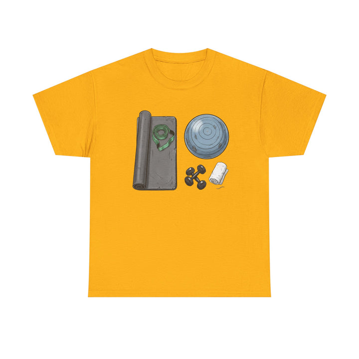 Pilates Kit Tee – soft, breathable cotton designed for Pilates workouts. Comfortable, flexible, and perfect for studio sessions, home practice, or casual wear.