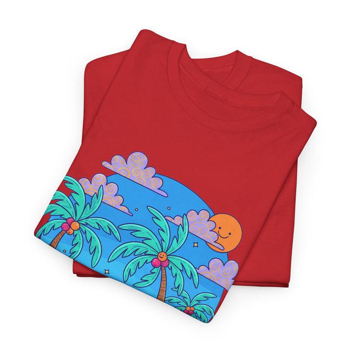 Island Style Golf Cart Beach T-Shirt