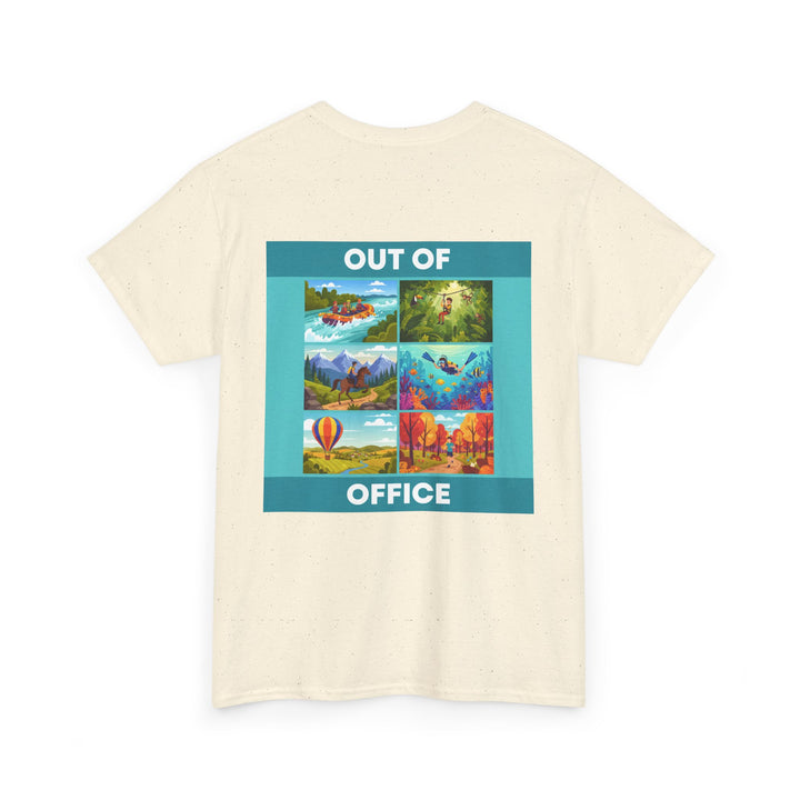 Out of Office Tee — Travel Scenes Graphic T-Shirt